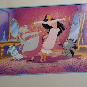 Disney Lithograph - Pocahontas 1995